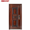 Diseño de la puerta de acero TPS-061 Morden House con color de transferencia de madera